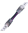 Verbindingsstuk met kabel voor LED-strip - 10mm, RGB, IP20, 5V-24V