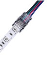 LED-strip connector voor losse draden - 10mm, RGB, IP20, 5V-24V