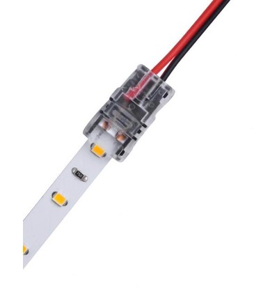LED-strip connector voor losse draden - 8mm, enkelkleurig, IP65, 5V-24V