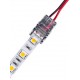 LED-strip connector voor losse draden - 10mm, enkelkleurig, IP65, 5V-24V