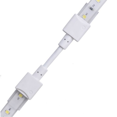 Waterdichte connector met kabel voor LED-strip - 8mm, enkelkleurig, IP68, 5V-24V