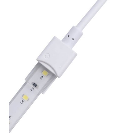 Waterdichte startconnector voor LED-strip - 8mm, enkelkleurig, IP68, 5V-24V
