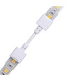Waterdichte connector met kabel voor LED-strip - 10mm, enkelkleurig, IP68, 5V-24V