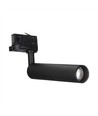7W Samsung LED spanningsrail spot, RA90 - Zwart, 700lm, 5 jaar garantie