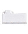 IDC 4-wegs splitter - IP20, 5V-36V, 6A