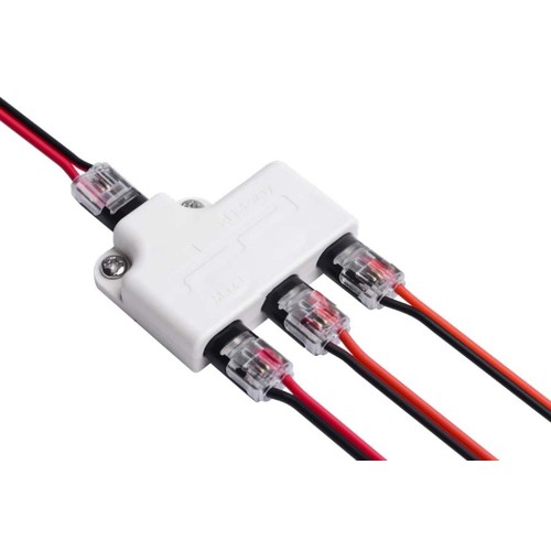 IDC 3-weg splitter - IP20, 5V-36V, 6A