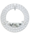 21,5cm / 24/18/12W LED-inzetmodule met lenzen - Flicker free, instelbare CCT, vervangt G24, cirkel- en compactlampen