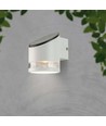 1W Solara wandlamp op zonne-energie - 3000K, wit, IP54, 70lm, batterij en zonnepaneel