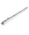 120cm 18W Waterdicht armatuur met buis - IP65, incl. 1 st. LED-buis
