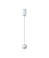 9W LED pendellamp, wit - 1000lm, 111lm/W, 10x10x100cm, incl. lichtbron
