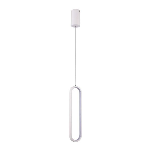 13W LED pendellamp, 40cm - Wit, 4000K, 1500lm, IP20 binnen