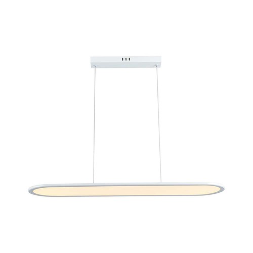 24W LED pendellamp / hanglamp - 80x104cm, 3000lm, wit, 4000K, incl. lichtbron