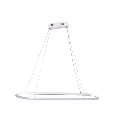 24W LED hanglamp - 80x20x100cm, 2760lm, wit, 3000K