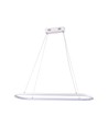 24W LED hanglamp - 80x20x100cm, 2760lm, wit, 3000K