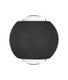 2W LED COB wandlamp, up/down licht - IP54, zwart aluminium, 4000K, 4,2 x 4 cm