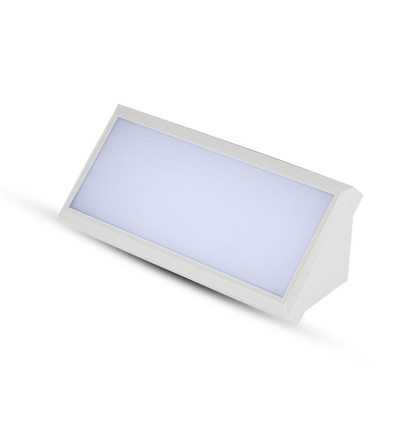 12W LED - Landschap, Buiten, Zacht Licht, Medium, 6400K, Wit Huis