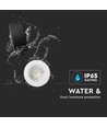 5W Ø8,1cm Samsung LED inbouwspot - IP65, 4000K, dimbaar, brandvertragend, Gat: Ø5,7 cm, 5 jaar garantie
