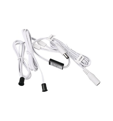 Dubbele sensor voor deur/poort - 12V/24V max belasting 60W