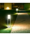 10W LED tuinlamp met Samsung LED chip - IP65, 80cm, wit, 4000K, incl. lichtbron