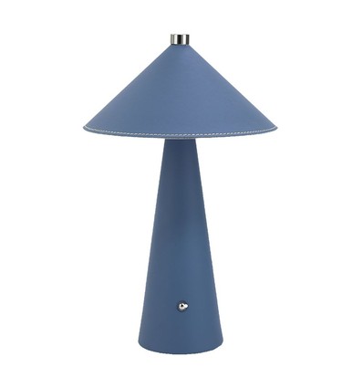 3W oplaadbare LED tafellamp, Blauw - Touch dimbaar, 3-in-1 CCT, 4000mAh batterij, incl. lichtbron