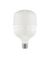 E27 30W LED lamp - T100, 6500K, wit kunststof, Ø10cm