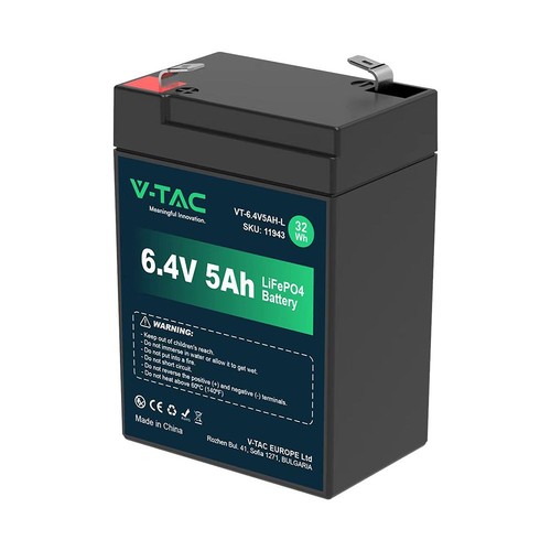 5Ah-L Lithium Batterij 6,4V 5Ah