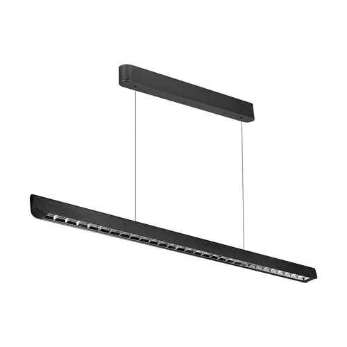 36W LED lineaire hanglamp - Samsung-lens, type 3i1, zwart