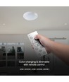 60W LED plafondlamp met afstandsbediening - Ø49,2cm, dimbaar, 3-in-1 CCT, 100lm/W, nachtlicht functie