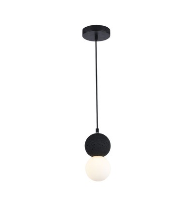 LED Designer Hanglamp G9 - Zwart + Wit Huis