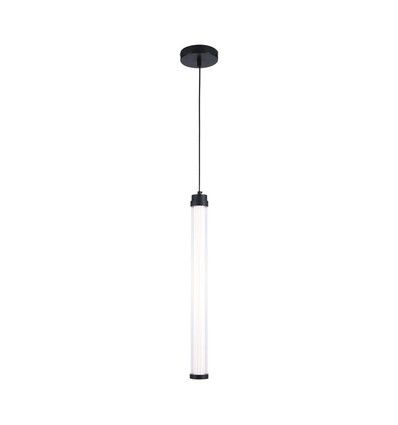 5W LED Designer hanglamp - 600lm, Metaal + Glas, Ø5,5cm, incl. lichtbron