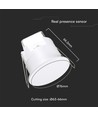 Reële Bewegingssensor - 3M radius, IP54, Wit Behuizing