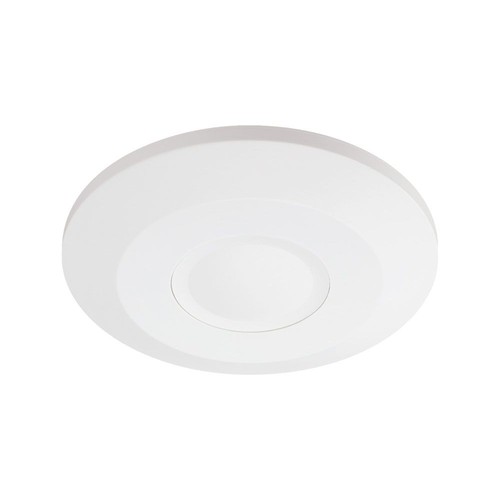 360° aanwezigheidssensor voor plafond - IP65, 3m bereik, wit, instelbare timer en lux