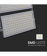 500W LED breedstraler met Samsung chip - 135lm/W, IP65, zwart, buiten, 67500lm
