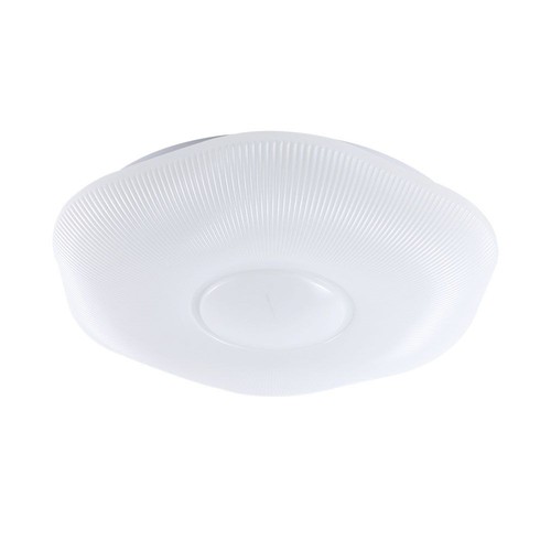 40W LED Designer Dome plafondlamp - 4000lm, 3-in-1 CCT, dimbaar, incl. afstandsbediening, bloemenpatroon