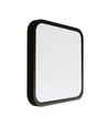 24W LED plafondlamp met Samsung chip, vierkant - 2500lm, IP44, zwarte rand, 6500K