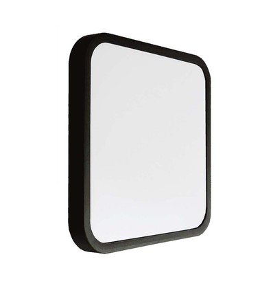 48W LED plafondlamp, 42x42cm - 4000K, IP44, zwarte rand, vierkant, 5160lm
