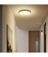 36W LED plafondlamp - IP44, Ø35cm, zwarte rand, Samsung LED chip