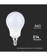 E14 8,5W LED lamp - A60, Samsung LED chip, 806lm, vervangt 60W