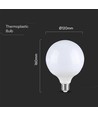 E27 18W LED globe lamp G120 - 110lm/W, Samsung LED chip, 6500K, koud wit