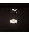 12W Ø8,6cm Anti-verblinding CCT Downlight RA90 - Zaagmaat: Ø7,5 cm, Afmetingen: Ø8,6 cm, 3 lichtkleuren, wit front, Honeycomb