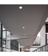 24W Ø13,5cm Verblindingsvrije CCT Downlight RA90 - Zaaggat: Ø11,5 cm, Afmetingen: Ø13,5 cm, 3 lichtkleuren, wit front, Honeycomb