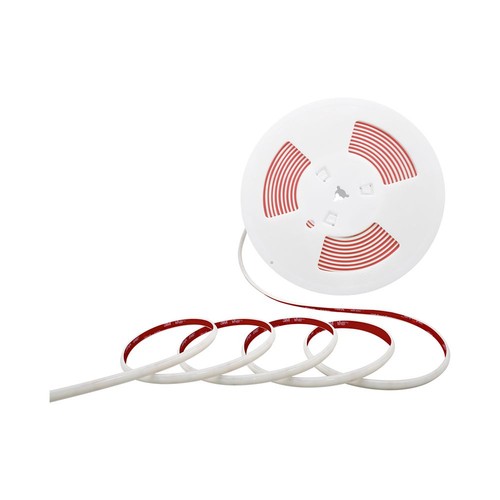 10m 12,5W/m COB-LED strip set, 3000K - IP65, 1100lm/m, 286 LED per meter, 8mm breedte