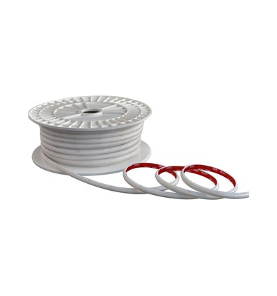 286 LED Strip Licht 12,5W/m - 4000K, 50m/rol, 220V, IP65