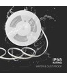 10m 10,5W/m LED strip - IP65, 120 LED per meter, 6500K, Plug & Play