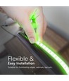 50m 10,5W/m Groene LED strip - IP65, 121 LED per meter, 1000 lm/m, 50 meter rol