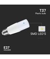 E27 7,5W LED lamp - T37, Samsung LED chip, 4000K, 660lm, vervangt 50W