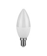 E14 6,5W LED kaarslamp - 600lm, kunststof, Samsung LED chip