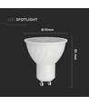 GU10 6W LED lamp - Samsung LED chip, 445lm, 110°, 4000K, vervangt 60W