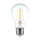 E27 12W LED filament lamp - A70, helder glas