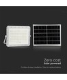VT LED Solar Schijnwerper 180W - 6400K, 16000 mAh Batterij, 3m Kabel, Slimme IR Afstandsbediening, Snelladen, Wit